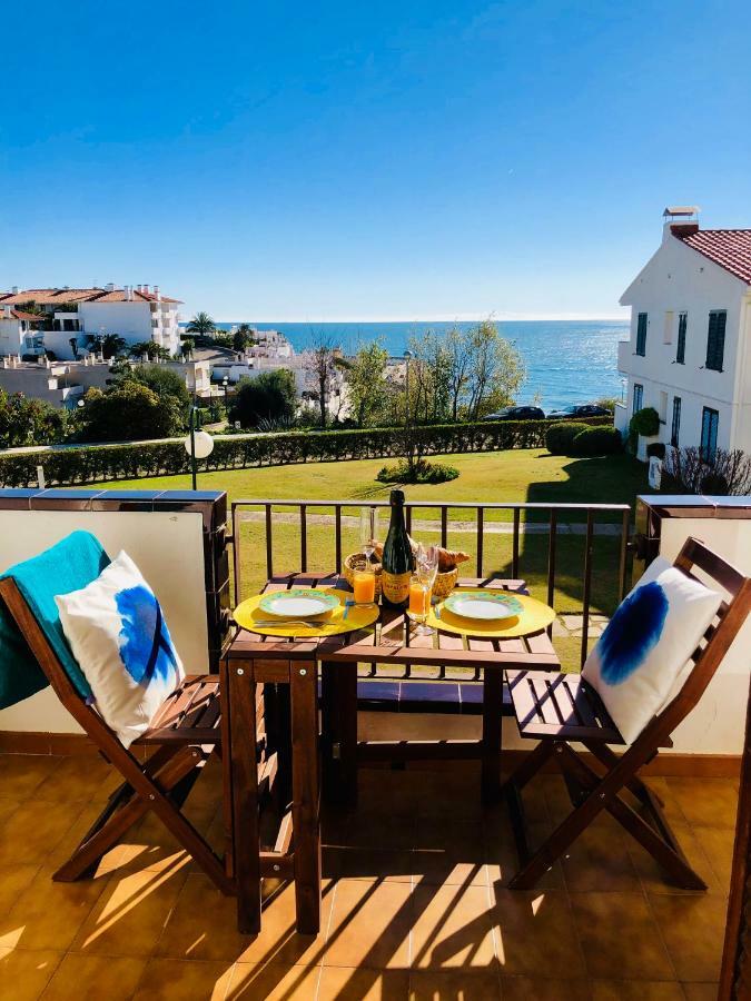 시체스 Cala Balmins Sea View 아파트 외부 사진